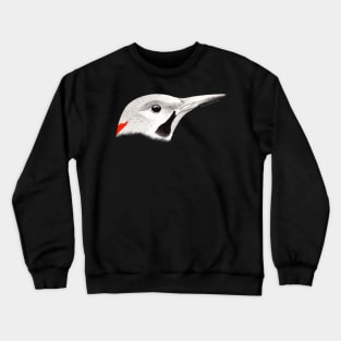 Northern Flicker (Colaptes auratus) - black Crewneck Sweatshirt